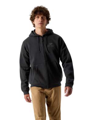 Arcteryx EMBLEM FLEECE FULL ZIP HOODY,  Black