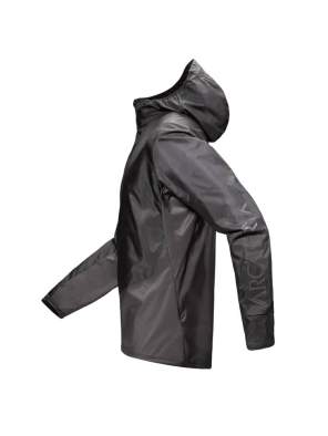 Arcteryx Norvan Windshell Hoody, Black-Graphite