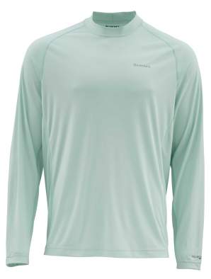 Simms Solarflex LS Crewneck Solid, Wintergreen