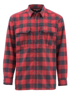Купить Simms Coldweather LS Shirt, Red Buffalo Plaid Simms Coldweather LS Shirt, Red Buffalo Plaid