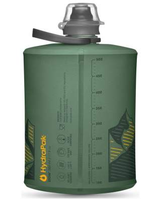 HydraPak Stow 0,5L, зелёный-горы