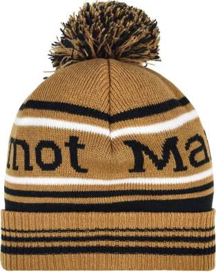 Marmot RETRO POM HAT, Scotch/Black