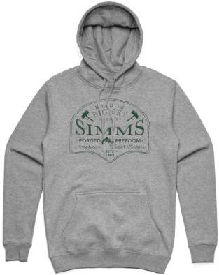 Simms Big Sky Hoodie, Grey Heather