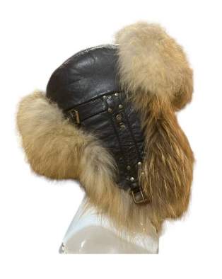 Шапка Беркаль Лиса Рыжая Малахай, р 60