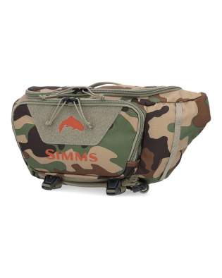 Simms Tributary Hip Pack 5L, Woodland Camo