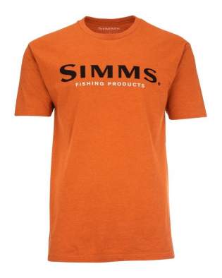 Simms Logo T-Shirt, Adobe Heather