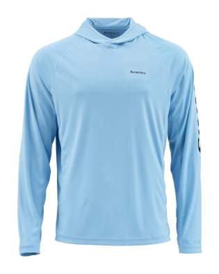 Simms SolarFlex Hoody - Print, Faded Denim