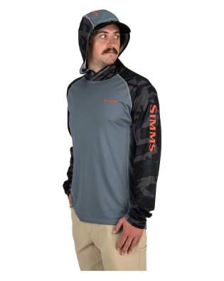 Купить Simms SolarVent Hoody, Woodland Camo Storm Simms SolarVent Hoody, Woodland Camo Storm