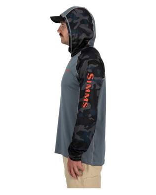 Купить Simms SolarVent Hoody, Woodland Camo Storm Simms SolarVent Hoody, Woodland Camo Storm