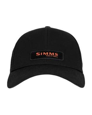 Simms Fish It Well Forever Small Fit Trucker, Black