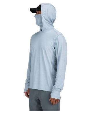 Купить Simms SolarFlex Guide Cooling Hoody, Steel Blue Simms SolarFlex Guide Cooling Hoody, Steel Blue