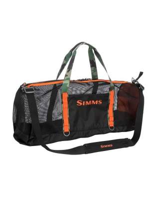 Simms Challenger Mesh Duffel, 60L, Black