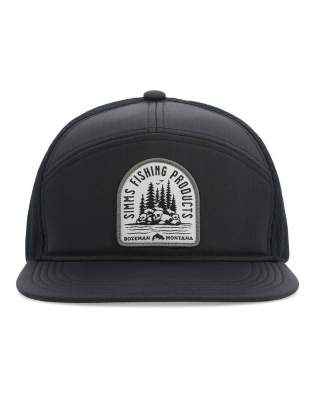 Simms 7-Panel Tech Trucker, Black