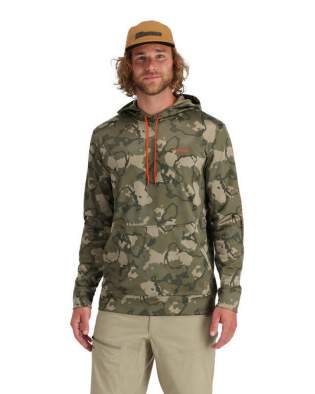 Simms Challenger Hoody '21, Regiment Camo Olive Drab