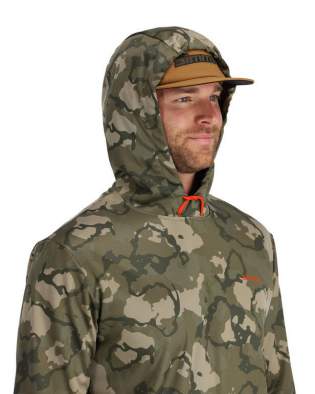 Simms Challenger Hoody '21, Regiment Camo Olive Drab