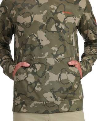 Simms Challenger Hoody '21, Regiment Camo Olive Drab