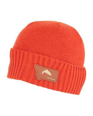 Simms Big Sky Wool Beanie, Simms Orange