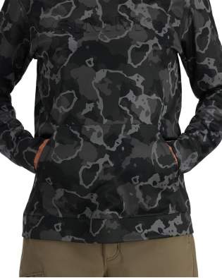 Simms Challenger Fishing Hoody, Regiment Camo Carbon