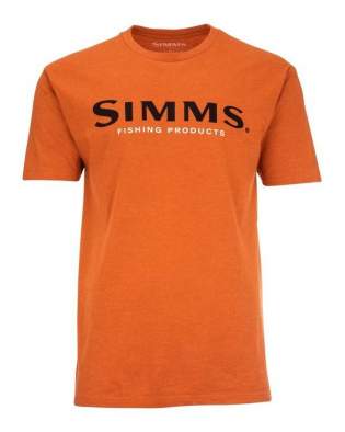 Купить Simms Logo T-Shirt, Adobe Heather Simms Logo T-Shirt, Adobe Heather