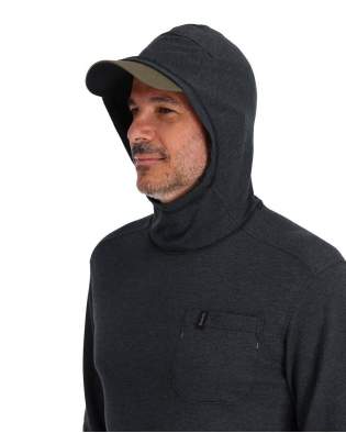 Simms Henry's Fork Hoody, Black Heather
