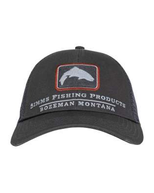 Simms Trout Icon Trucker, Carbon