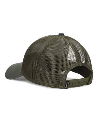 Simms Trout Icon Trucker, Smokey Olive