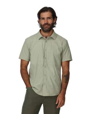 Simms Stone Cold SS Shirt, Fishtail Pale Pine