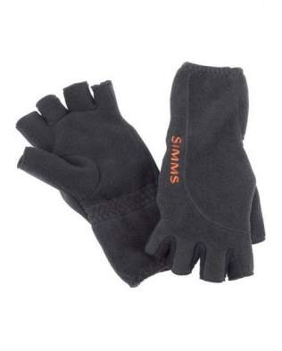 Simms Headwaters Half Finger Glove, Black