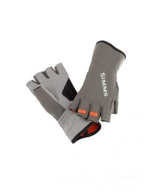 Перчатки Simms ExStream Half Finger Glove, Dk. Gunmetal