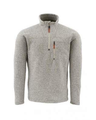 Пуловер Simms Rivershed Sweater Quarter Zip, Cork