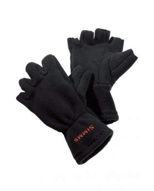 Перчатки Simms Freestone Half-Finger Glove, Black