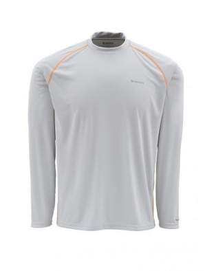 Футболка Simms Solarflex LS Crewneck Solid, Grey