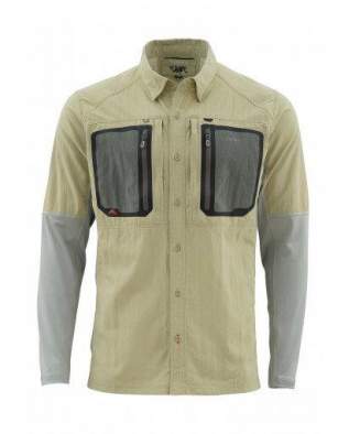 Рубашка Simms Taimen TriComp LS Shirt, Sage