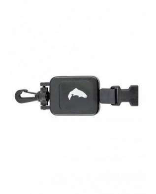 Ретривер для посоха Simms Wading Staff Retractor, Black