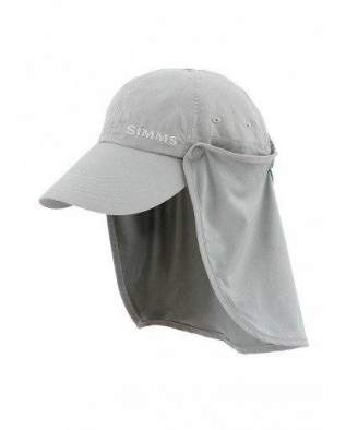Кепка Simms Bugstopper Sunshield Hat, Smoke