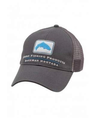 Simms Trout Trucker Cap, Anvil