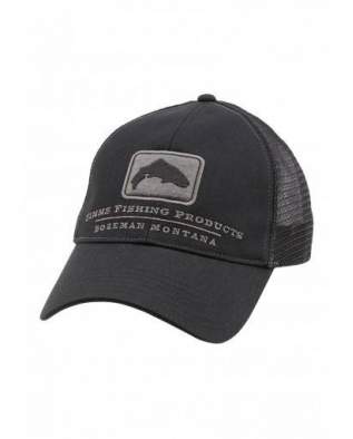 Кепка Simms Trout Trucker Cap, Black-Grey