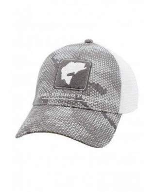 Кепка Simms Bass Trucker, Hex Camo Boulder