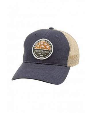 SIMMS Patch Trucker Cap, Dark Moon