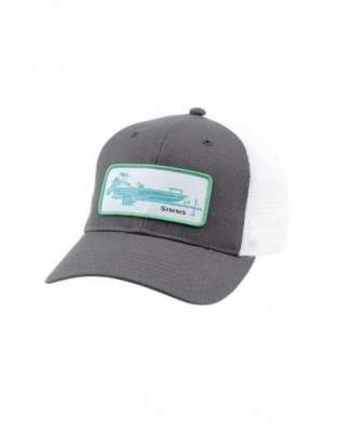 Кепка SIMMS High Crown Patch Trucker, Skiff Lead