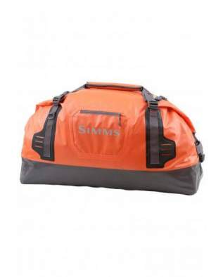Simms Dry Creek Duffel Large, 130L, Bright Orange