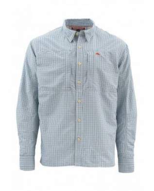 Рубашка Simms Bugstopper Shirt, Oxford Blue Plaid