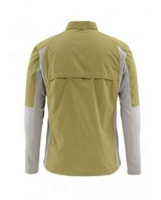 Купить Рубашка Simms Taimen TriComp LS Shirt, Army Green Рубашка Simms Taimen TriComp LS Shirt, Army Green