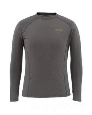 Simms Waderwick Core Crew Neck, Coal