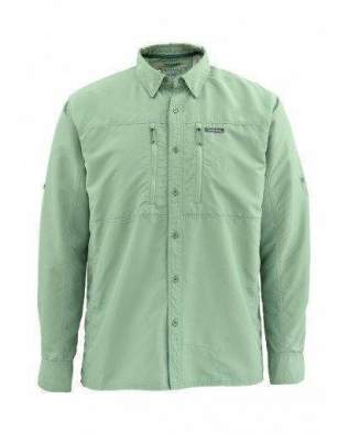 Купить Рубашка Simms Bugstopper LS Shirt Solid, Mantis Рубашка Simms Bugstopper LS Shirt Solid, Mantis