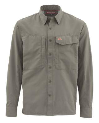 Купить Simms Guide LS Shirt - Solid, Olive Simms Guide LS Shirt - Solid, Olive