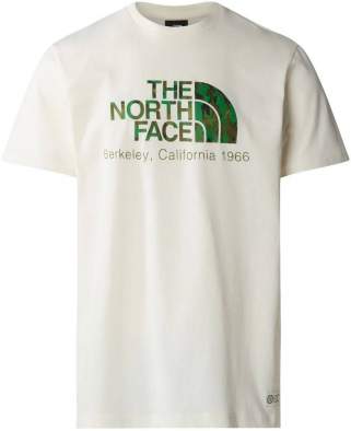 Купить The North Face Berkeley California SS Tee- In Scrap Mat, White Dune Optic Emerald The North Face Berkeley California SS Tee- In Scrap Mat, White Dune Optic Emerald