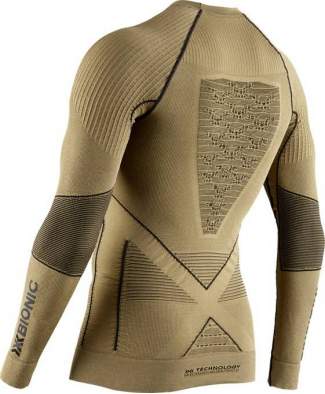 X-BIONIC RADIACTOR 4.0 SHIRT ROUND NECK LG SL, Gold