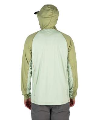 Купить Simms Bugstopper Solarflex Hoody, Lt. Green-Sage Heather Simms Bugstopper Solarflex Hoody, Lt. Green-Sage Heather