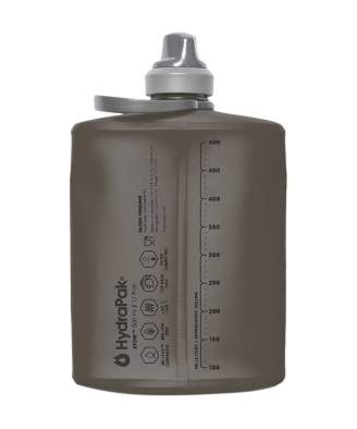 Купить HydraPak Stow 0,5L, серая HydraPak Stow 0,5L, серая